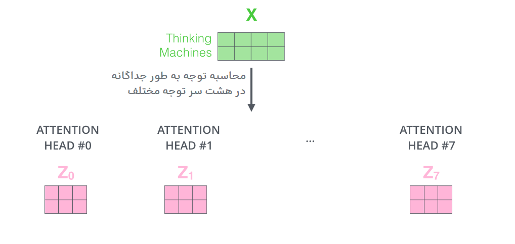 توجه چند سر